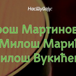 Уторак, 27. мај 2014, 19 часова - Хуманитарни концерт студената гитаре из класе проф. Вере Огризовић, Факултета музичке уметности