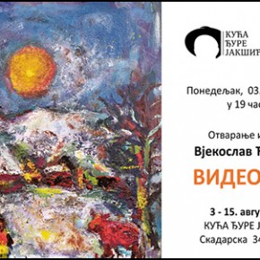 Отварање изложбе слика академског сликара Вјекославa Ћетковићa-Понедељак, 03. август 2015./ 19ч