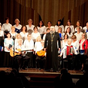 Концерт хора „ Лучинушка“, диригује Андреј Тарасјев, Понедељак, 14.децембар 2015./ 19ч