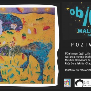Изложба слика Милутина Обрадовића, Четвртак, 04.мај 2017./ 20ч