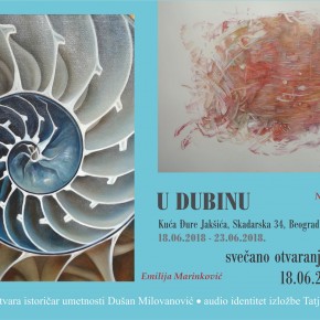 Svečano otvaranje izložbe "U dubinu" - ponedeljak, 18. jun