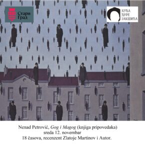 Промоција књиге "ГОГ И МАГОГ" Ненада Петровића